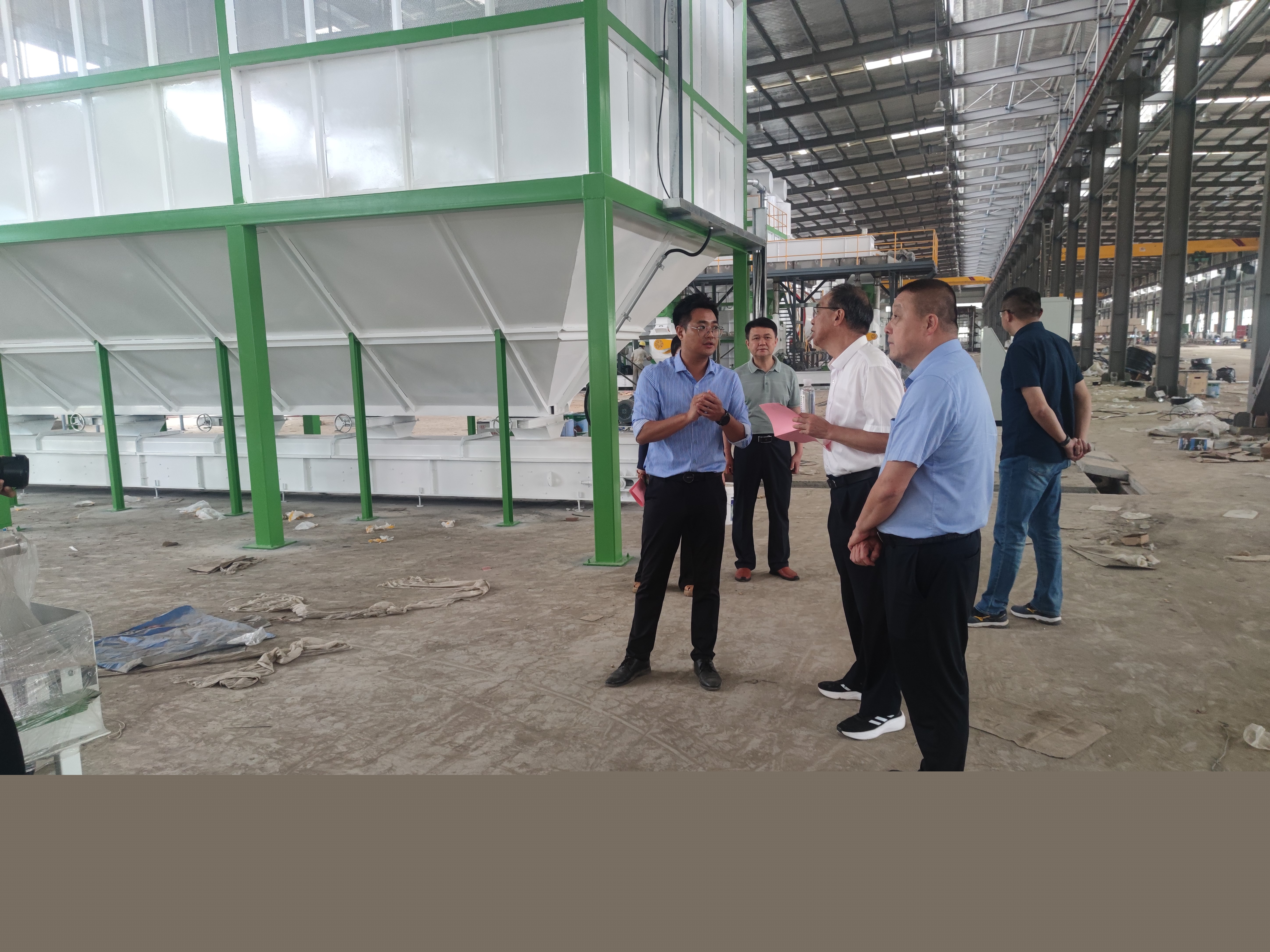 市政協(xié)蒞臨福建金森調(diào)研生物質(zhì)顆粒項(xiàng)目